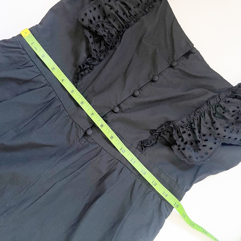 Madewell Eyelet Frilled-Strap Jumpsuit Size 8 - Picture 9 of 16